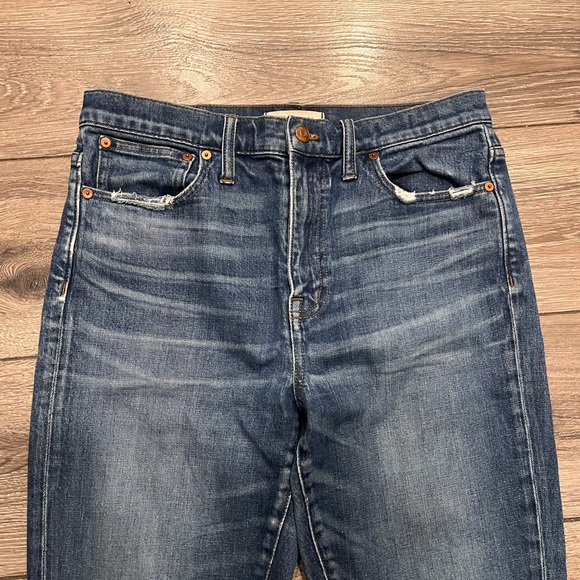 Madewell Hi Rise Slim Boy Jean sz 28 - Picture 6 of 7